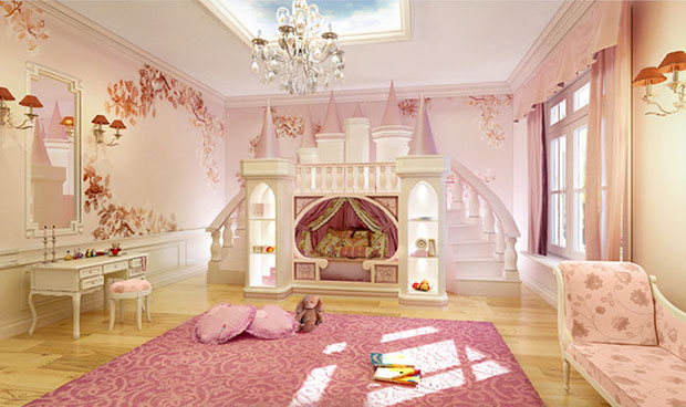 10 chambres version disney Decoration chambre fille bebe princesse