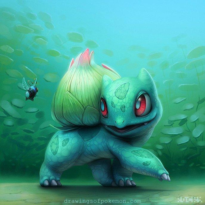 Les 151 premiers Pokémon illustrés par de superbes fanarts