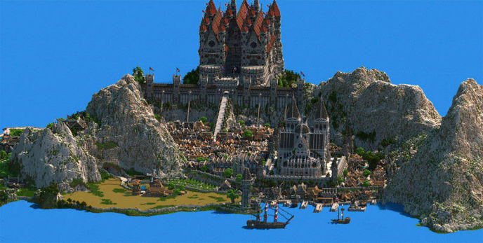 Minecraft Ce Joueur A Passe 4 Ans Et Demi A Construire Cette Map
