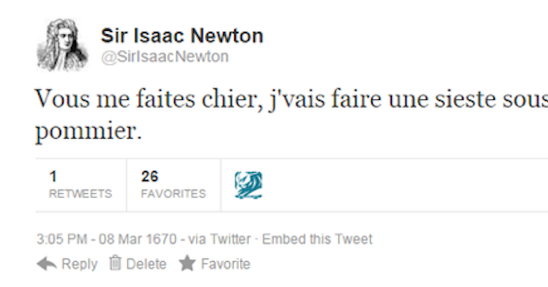 Top 30 des tweets de légende qui auraient pu marquer l'Histoire