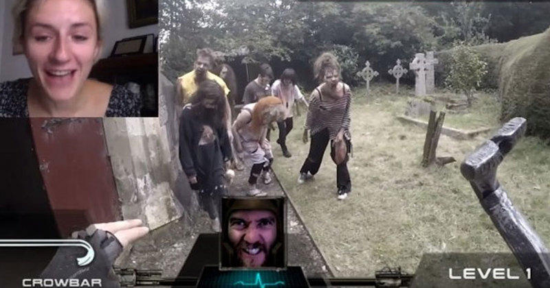 Ils inventent le FPS sur Chatroulette dans une vidéo très bien réalisée