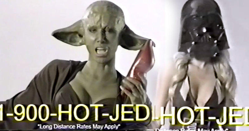 Quand Playboy se servait de Star Wars pour faire du téléphone rose sexy (vidéo)