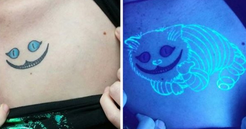 Fluogram : les tatouages fluorescents qui prennent vie avec la lumière  noire 