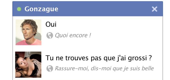 Le vrai visage des gens sur Facebook