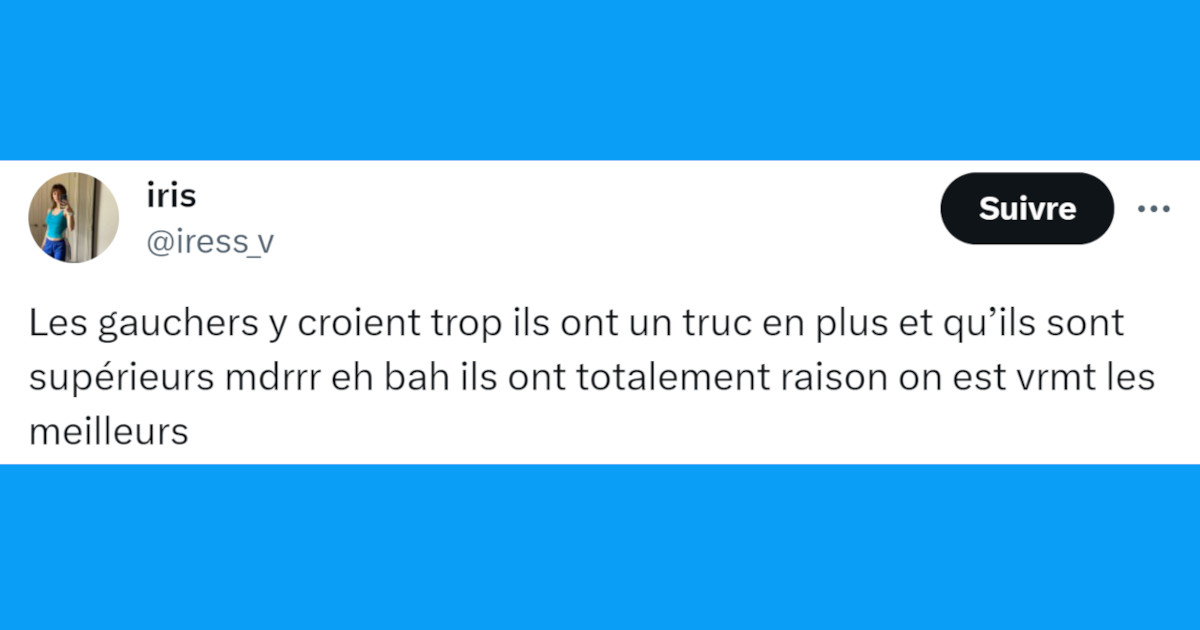 Top 20 des tweets les plus drôles sur les gauchers, ces êtres différents