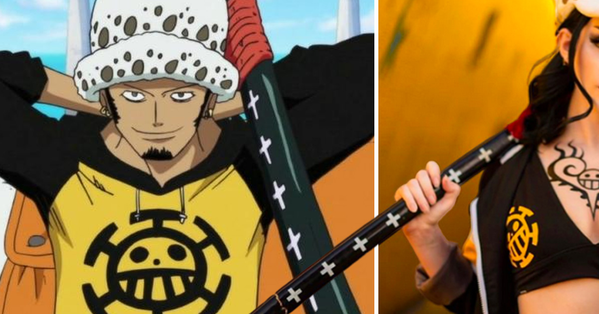 Avec son cosplay de Trafalgar Law, cette cosplayeuse fait l