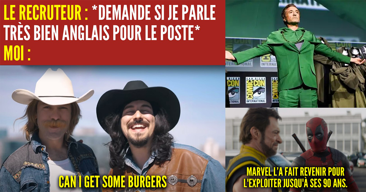 Top 45 des meilleurs memes publiés sur Trolls de Geek en octobre 2024