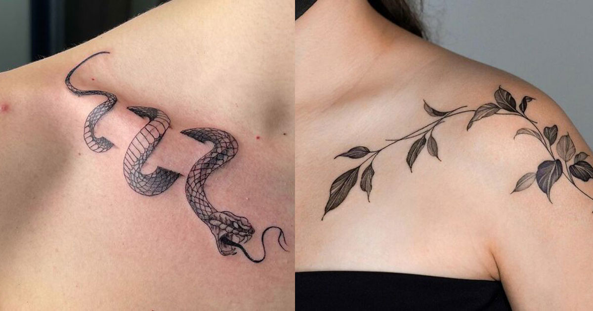 40 Tatouages Qui Donnent Envie De Se Faire Tatouer Les Clavicules Partie 4 1015