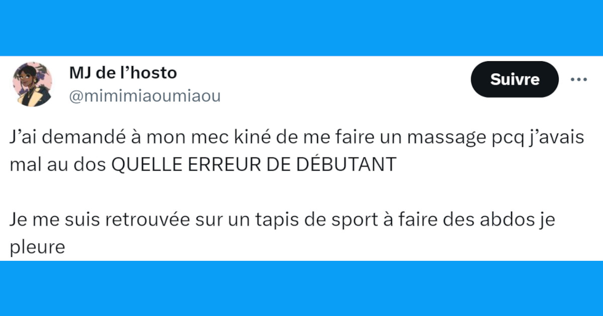 Top 20 des tweets les plus drôles sur les abdos, les meilleurs muscles