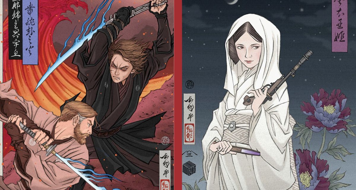 Star Wars : Padmé Amidala, Kylo Ren... 15 personnages réinventés dans un style japonais