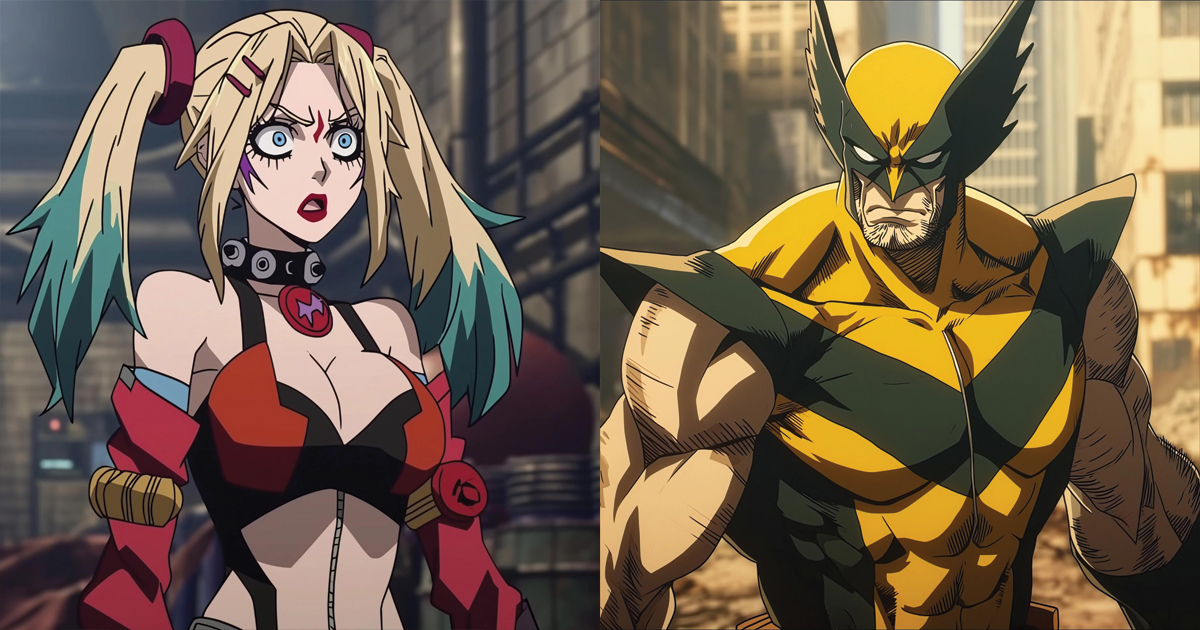 Batman, Hulk, Venom : 18 personnages DC et Marvel façon My Hero Academia