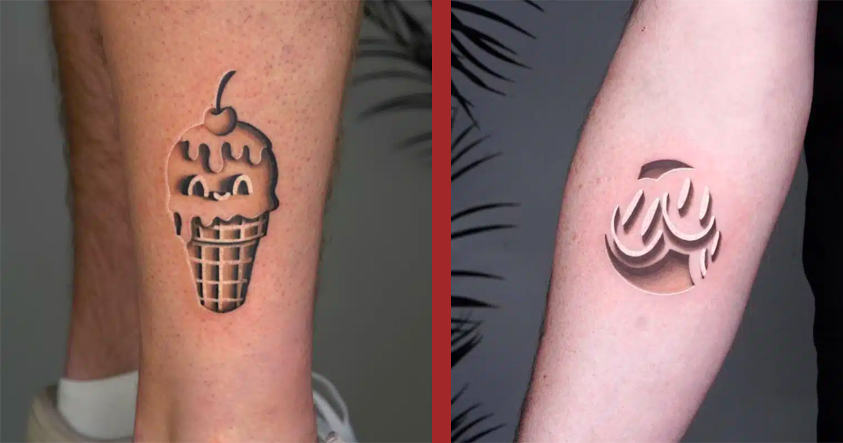 15 tatouages en trompe-l