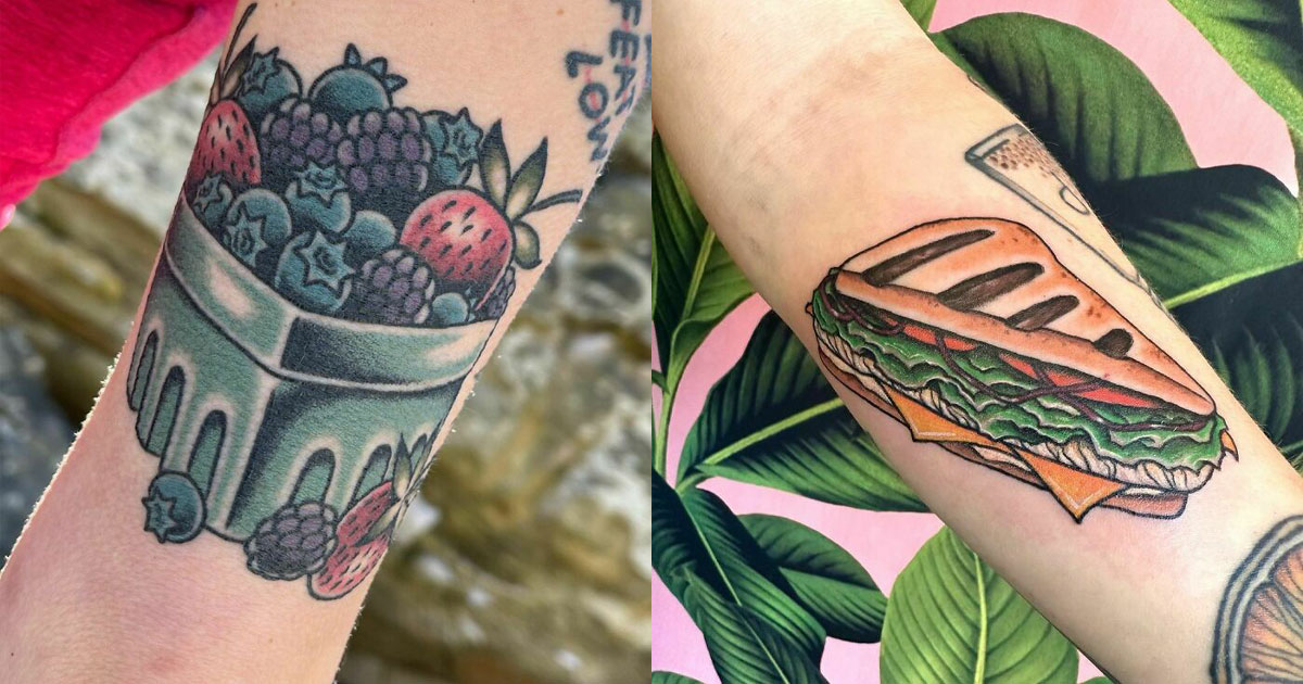 56 tatouages de nourriture qui donnent faim