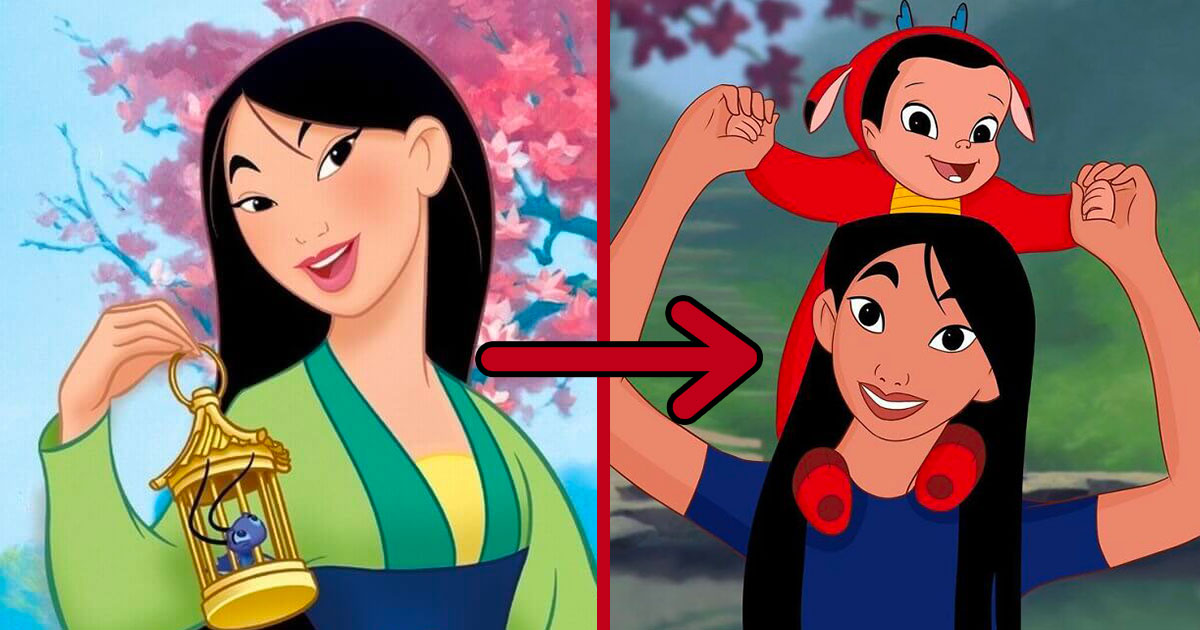 Quand 9 Princesses Disney Deviennent Maman