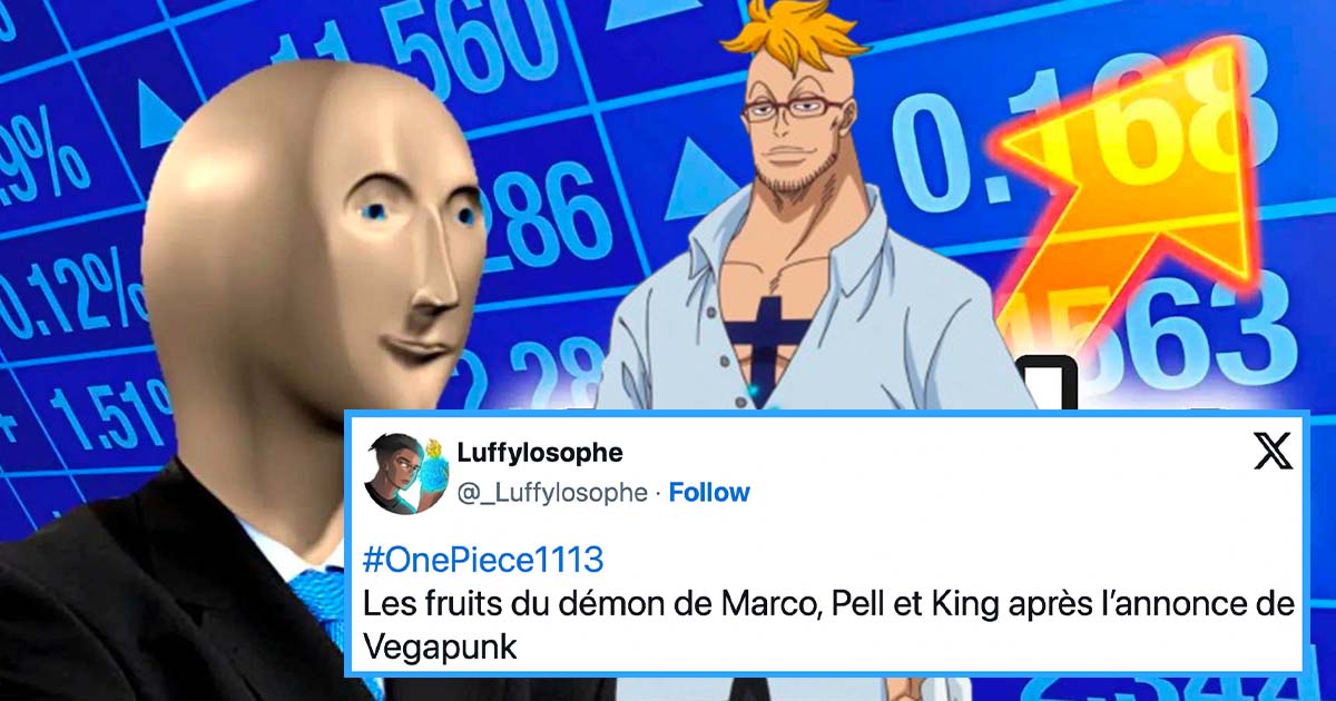 One Piece #1113 : les twittos réagissent à la révélation de Vegapunk