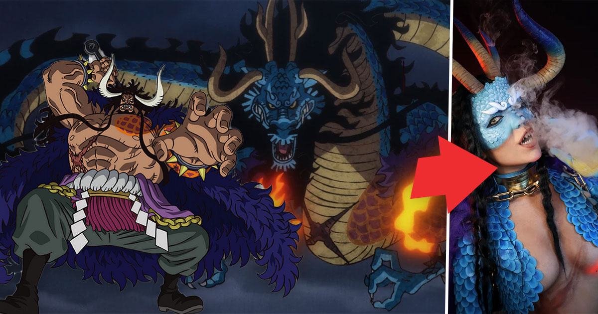 One Piece : ce cosplay sexy de Kaido va vous rendre chèvre