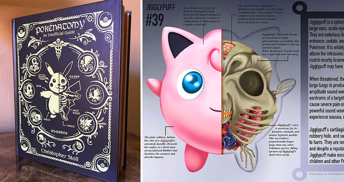 Pokémon : ce livre va vous permettre de tout connaître sur l'anatomie