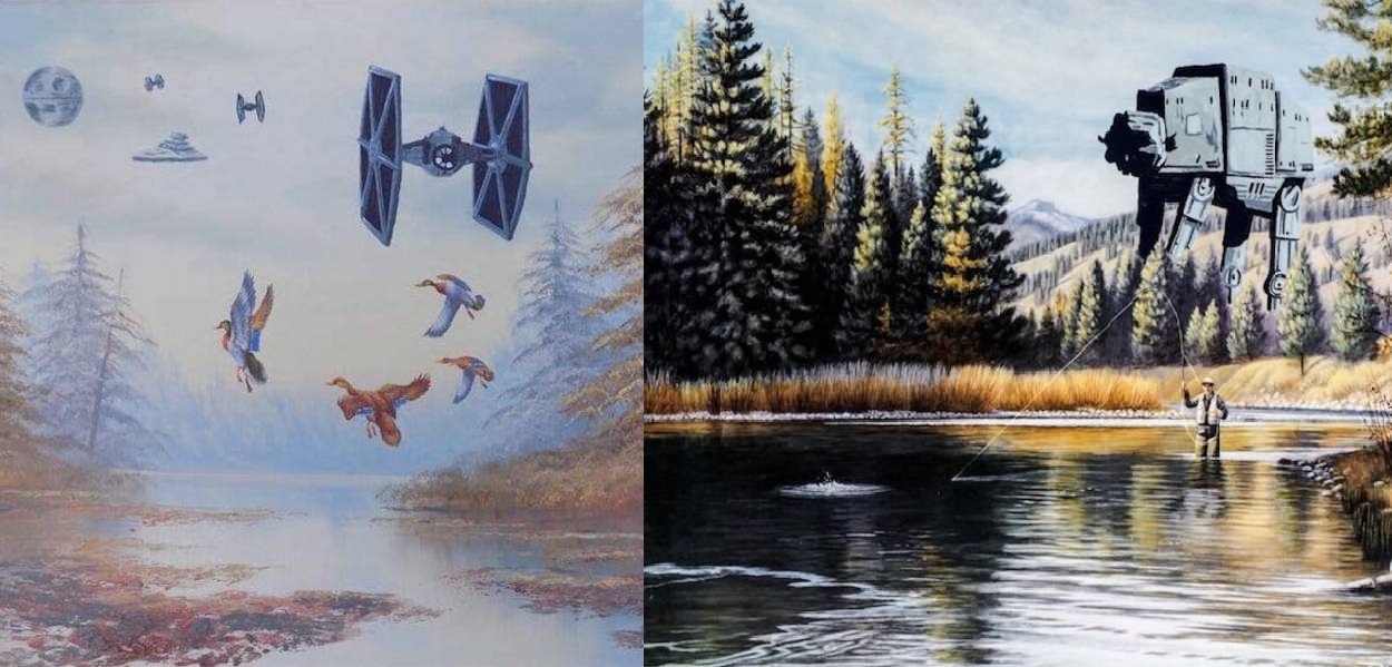 star wars scenery art