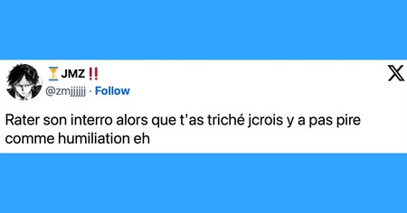 Top 20 des tweets les plus drôles sur la triche, c'est mal