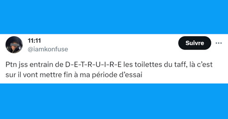 Top des tweets les plus drôles sur la période d'essai, faites vos preuves