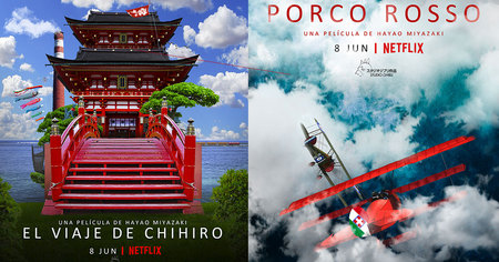 Les films de l'univers Ghibli s'affichent avec 10 posters en 3D