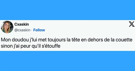 Top 20 des tweets les plus drôles sur les doudous, on vous aime