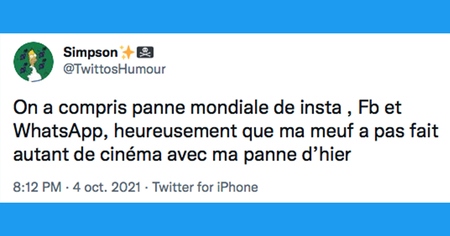 Panne Facebook : les meilleures réactions et memes face au bug d'Instagram, WhatsApp et Messenger (80 tweets)