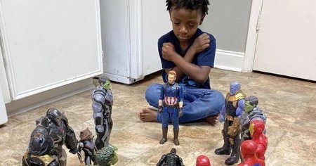 Black Panther : 20 photos d’enfants bouleversantes en hommage à la star de Marvel