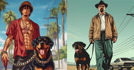 Son Goku, Walter White, Batman : 7 personnages façon GTA 5