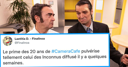 Caméra Café : après le flop des Inconnus, Yvan Le Bolloc'h et Bruno Solo séduisent les internautes pour les 20 ans (21 tweets)