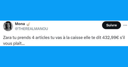 Top 20 des tweets les plus drôles sur Zara, vive les vendeurs hautains