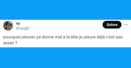 Top 20 des tweets les plus drôles sur le mal de tête, par ici l'aspirine