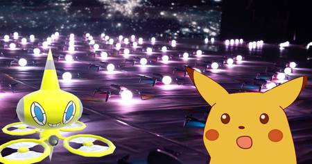 Pokémon : ils utilisent 700 drones pour recréer vos Pokémon favoris dans le ciel et c'est magnifique