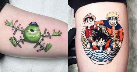 38 tatouages qui s'inspirent de la Pop Culture (Partie 2)