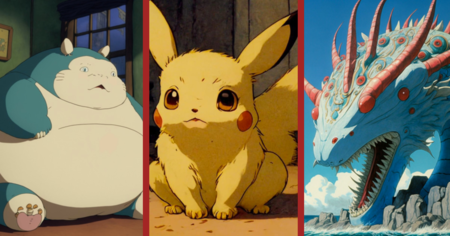 Cette IA imagine 30 Pokémon s'ils avaient été créés par les studios Ghibli, le résultat est fantastique