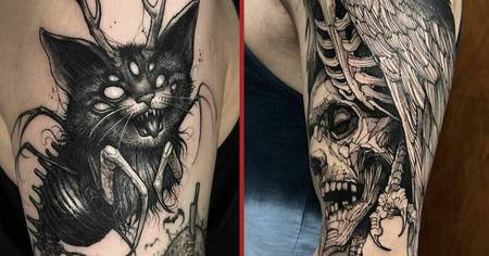 Ces 50 tatouages gothiques sont absolument magnifiques