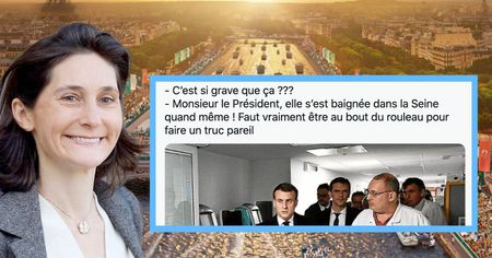 Top 15 des tweets les plus drôles sur le plongeon d'Amélie Oudéa-Castéra dans la Seine