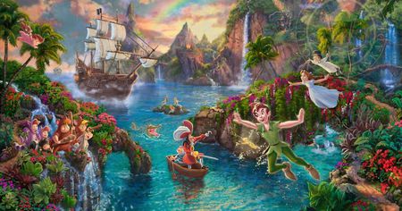 Les peintures Disney de cet artiste sont plus belles que les films