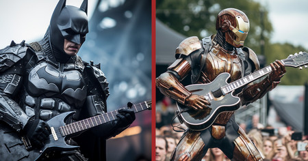 Hellfest : Marvel, DC... 14 super-héros imaginés en musiciens de metal