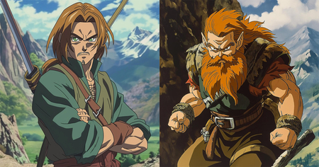 Le Seigneur des Anneaux : 14 personnages en version Dragon Ball