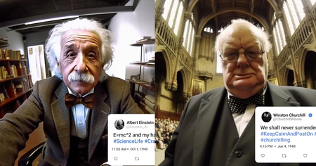 Darwin, Einstein, Jesus, Shakespeare, : 16 selfies de personnes célèbres imaginés par une IA