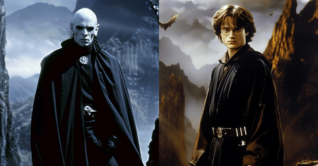 Harry Potter : 7 personnages revisité en version Dark Fantasy