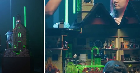 Ce château hanté LEGO va séduire les fans de briques et surtout les gamers