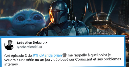 The Mandalorian : Coruscant plus détaillée que jamais et Nouvelle République, les fans de Star Wars réagissent à l'épisode 3 (15 tweets)