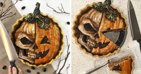 Halloween : 20 tartes aussi effrayantes qu'appétissantes