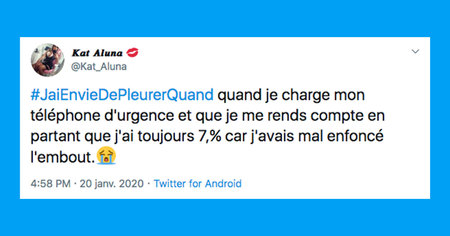 #JaiEnvieDePleurerQuand : quand les twittos partagent leurs états d'âme