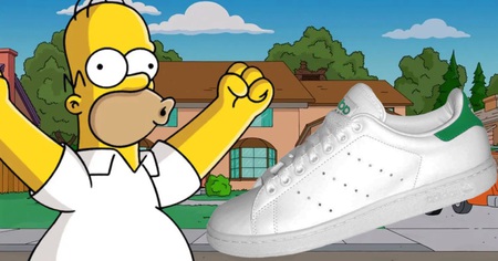 Les Simpson : Adidas a transformé le meme le plus célèbre de Homer en Stan Smith, un résultat aussi bon qu'un donut