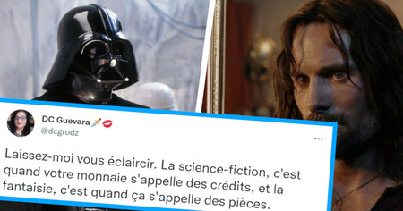 15 tweets hilarants qui comparent science-fiction et fantasy