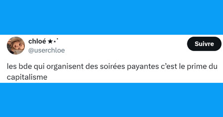 Top 20 des tweets les plus drôles sur les BDE, des soirées étudiantes et c'est tout