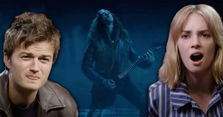 Stranger Things saison 4 : Joe Keery et Maya Hawke réagissent à la reprise de Metallica par Eddie, Steve et Robin sont sous le choc (vidéo)